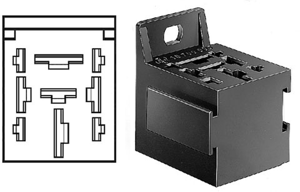 Relay Socket võimsusreleele, 9-otsaga