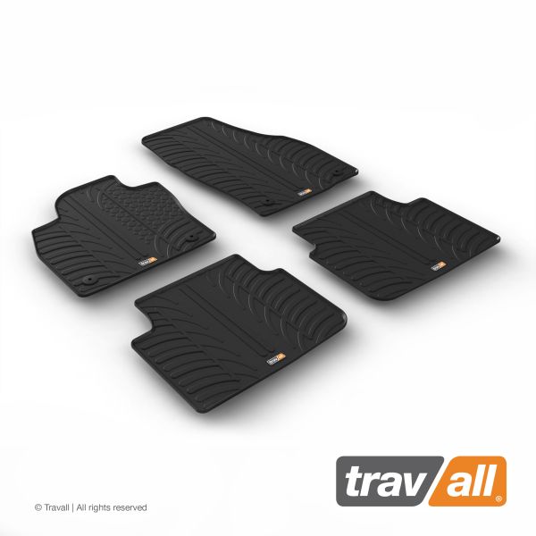 Non-skid Inset Mat SKODA SCALA HATCHBACK(2019-)4PCS+FIX