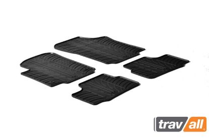 Non-skid Inset Mat SEAT MII SKODA CITIGO VW UP! (2011-)