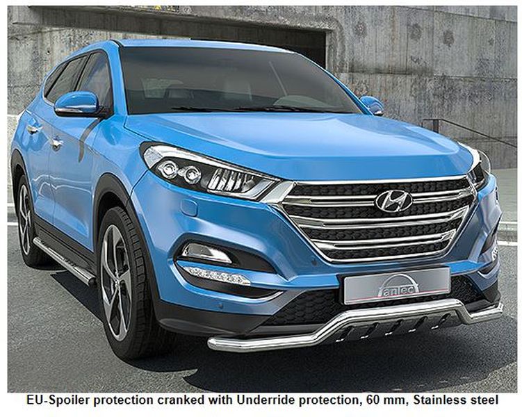 Frontal Protection Bar Hyundai Tucson 15- 60mm