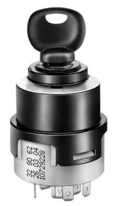 Switch süütelukk 0-1-2, IP64