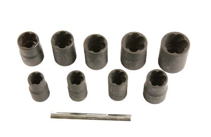 Socket Wrench Set kompl, lõikav padrun 9-osa