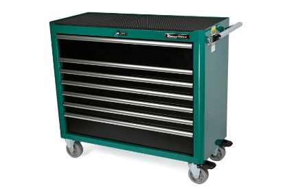 Tool Trolley Classic 7 sahtlit lai Roheline