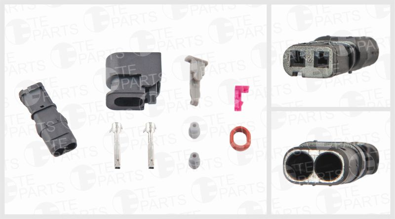 Cable Connector Kit 2 PIN komplekt VAG 6R0973323