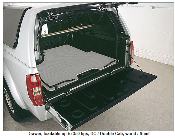 Grille, rotating beacon Toyota Hilux DC 16- (ka 21-)