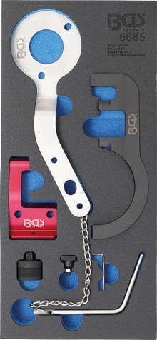 Adjustment Tool Kit, valve timing Tool Tray 1/3: Engine Timing Tool Set | for BMW, M