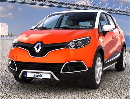 Frontal Protection Bar Renault Captur 2013 38mm