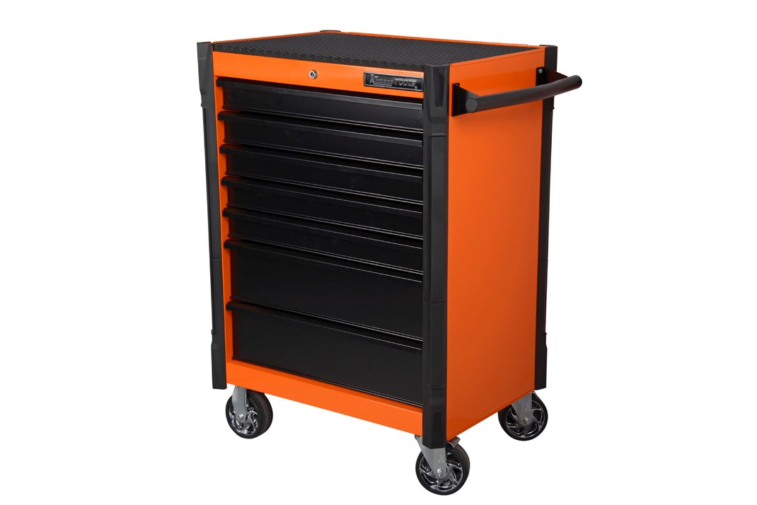 Tool Trolley CUSTOM LINE 7 sahtlit oranž