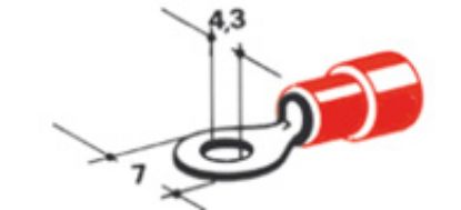 Terminal, electric universal parts 