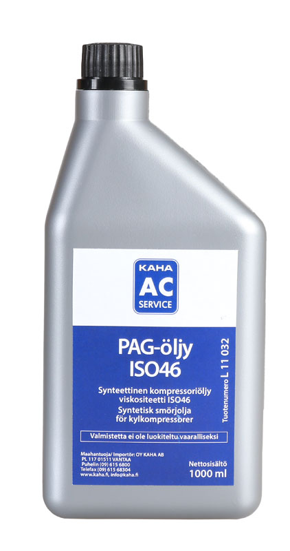 Oil, compressor PAG ISO46 1000ml