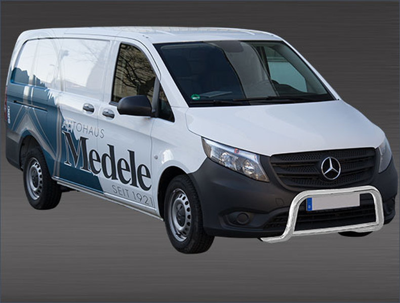 Frontal Protection Bar MB Vito 14- 60mm+42mm