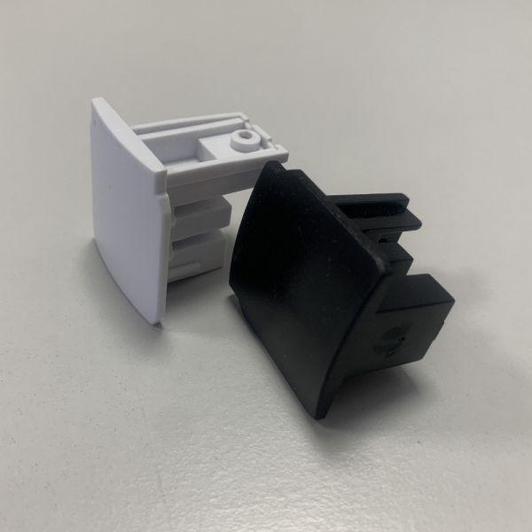 Tracks and accessories 3F Siini otsakork valge