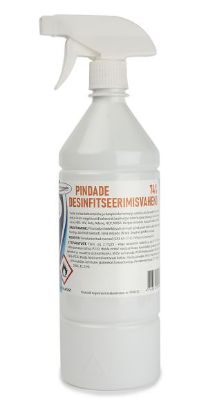 Disinfectant Pindade desinfitseerimisvahend (vedelik) prits 1L
