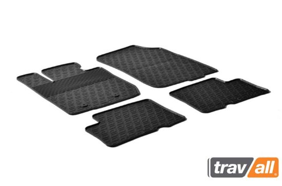 Non-skid Inset Mat DACIA DUSTER (2009-)(4PCS+FIXING)