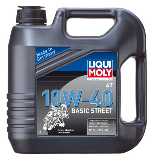 Engine Oil Moto Basic Street 10W-40 4L