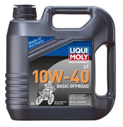 Engine Oil Moto Basic Offroad10W-40 4L