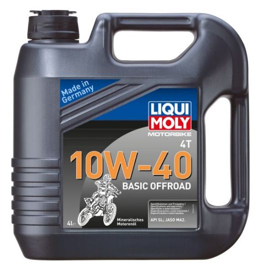 Engine Oil Moto Basic Offroad10W-40 4L