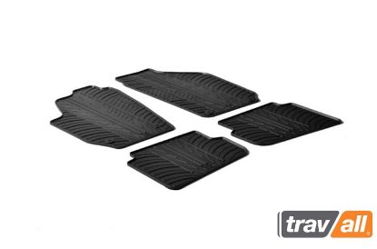 Non-skid Inset Mat SKODA FABIA (2007-2014) (4PCS+FIXING)