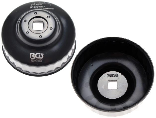 Oilflter Spanner End Cap Oil Filter Wrench 76 mm x 30 Grooves