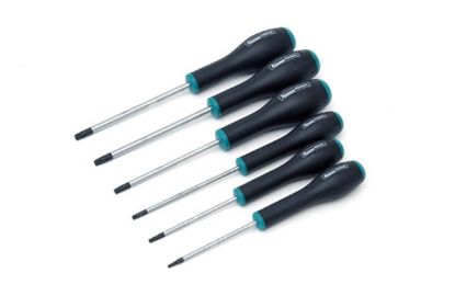 Screwdriver kompl. 6-osa, TORX