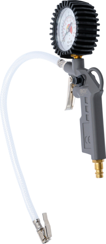 Compressed Air Tyre Gauge/-FiIIer Pistol-Grip Air Inflator
