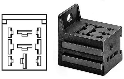 Relay Socket minireleele, 9-otsa