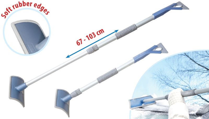 Snow Broom Snow Shifter lumelükkaja, 67-103cm (teleskoop)