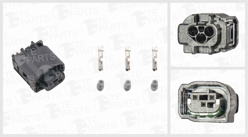 Cable Connector Kit 3 PIN komplekt VAG 1J0972483
