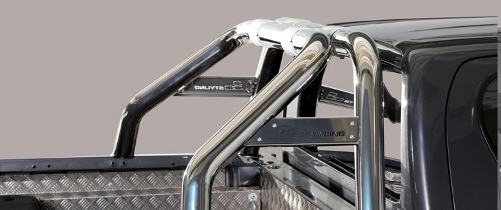Rollbar Toyota Hilux 16- 76mm logoga