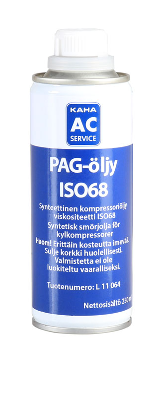 Oil, compressor PAG ISO68 SP-15 250ml