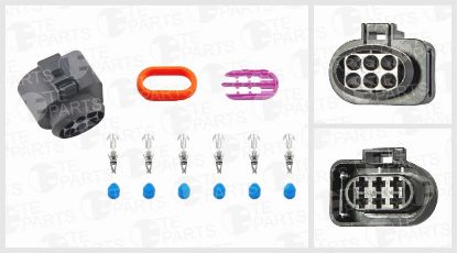Cable Connector Kit 6 PIN komplekt VAG 1J0973733