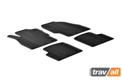 Non-skid Inset Mat OPEL/VAUXHALL CORSA (06-14)(4PCS+FIX)