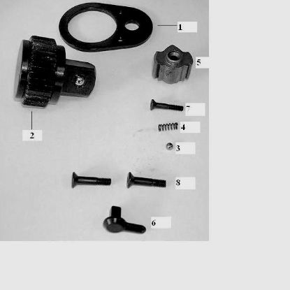 Socket Wrench Insert, oil drain plug K2743 rem.komplekt