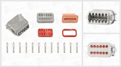Cable Connector Kit 12 PIN komplekt DEUTSCH: DT06-12SA