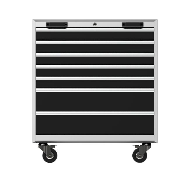 Tool Cabinet Ratastega moodul 7 sahtliga 833x936x459mm