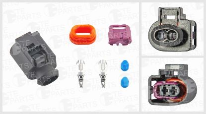 Cable Connector Kit 2 PIN komplekt VAG 4D0 971 992A