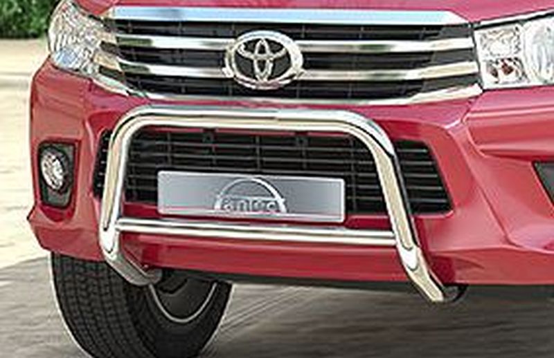 Frontal Protection Bar Toyota Hilux 16-21 60mm+42mm