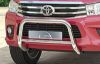 Frontal Protection Bar Toyota Hilux 16-21 60mm+42mm