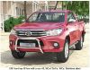 Frontal Protection Bar Toyota Hilux 16-21 60mm+42mm