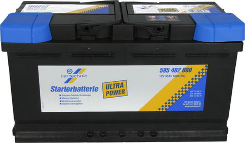 Starter Battery 95Ah 800A 353*175*190 - + MADE BY Johnson Controls