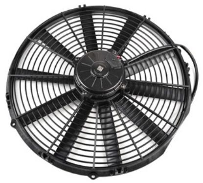 Electric Motor, radiator fan VA18-BP70/LL-86S 24V puhuv 385mm