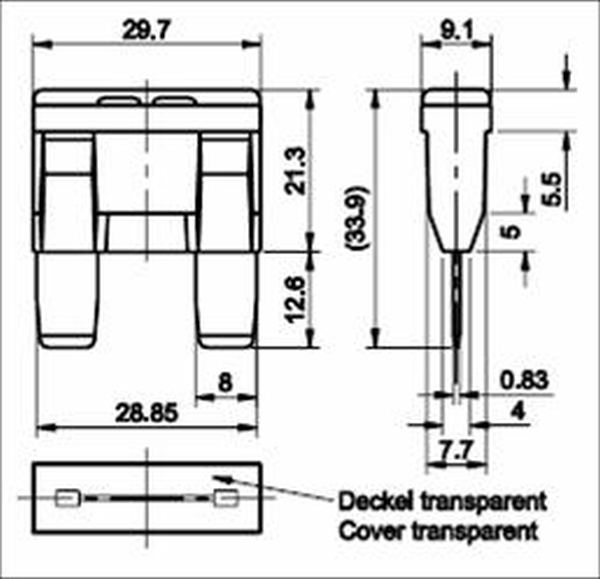 Fuse 20A FK3 32V 10tk
