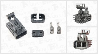 Cable Connector Kit 2 PIN komplekt FORD / GM