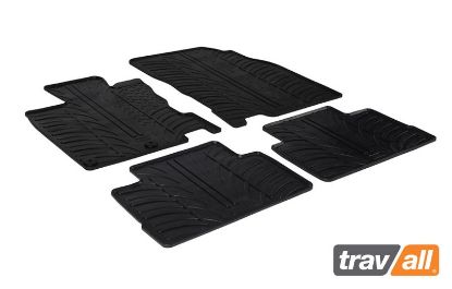 Non-skid Inset Mat NISSAN QASHQAI (13-) ROGUE (17-) 4PC