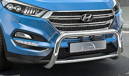 Frontal Protection Bar Hyundai Tucson 15- 60mm+42mm