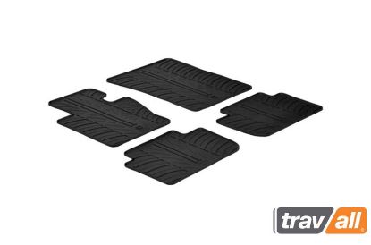Non-skid Inset Mat BMW X3 (2003-2010) (4P+FIXING)