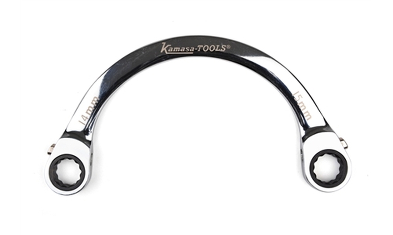 Ring-/Open End Spanner U kujuline, narrega 18-19mm