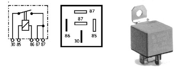 Relay, main current minirelee 24V 20A sulguv