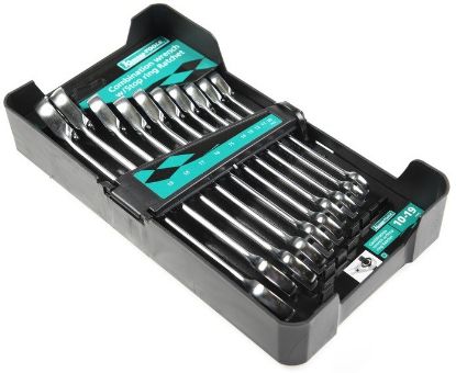 Ring-/Open End Spanner komplekt narre ja stopperrõngaga 10-19mm