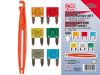 Assortment, fuses Mini kaitsmete komplekt 121 osa